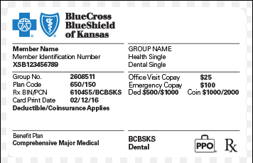 Find my BlueCross BlueShield of Kansas Member ID – Tava Client Help Center